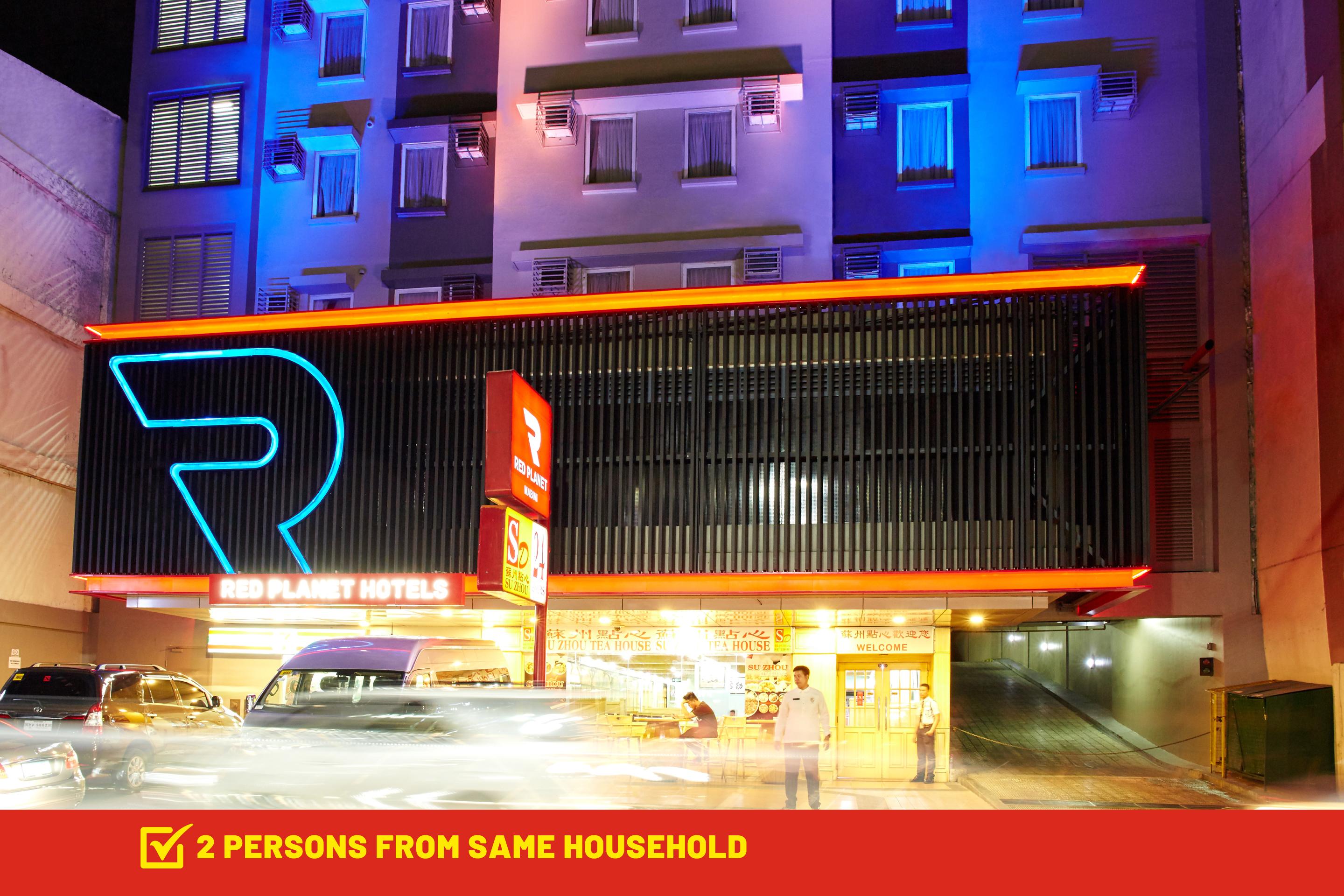 Red Planet Manila Malate Mabini Hotel Exterior foto